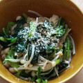jurinca's cooksnap of when they made ほうれん草とエノキのゴマ和え.