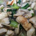 td510's cooksnap of when they made 鶏ムネとチンゲン菜の中華炒め.