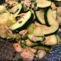 CHICHI☆PAY's cooksnap of when they made ズッキーニとセロリの炒めもの.