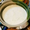 ひめろっく's cooksnap of when they made 土鍋で手作りおぼろ豆腐.