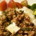 上白山's cooksnap of when they made 簡単♡ガパオ風ライス♡.