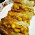 オイゼビウス's cooksnap of when they made カレー風味！竹輪のマヨコーン焼き:-).