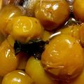 ウニヨラ's cooksnap of when they made 凍頂茶梅(コンポート).