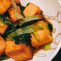 くーみんぐ's cooksnap of when they made 厚揚げとチンゲン菜◎ピリ炒め♪.