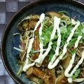 みがつくひと's cooksnap of when they made 5分でできるちくわのお好み焼き風.