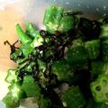 がんこママ♪'s cooksnap of when they made オクラの塩昆布であえもの(*´˘`*)♡.