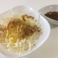 papikun's cooksnap of when they made シャキシャキ大根サラダ☆たくあんのせ♪.