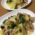 まくのうち's cooksnap of when they made ウェイパーで簡単・野菜炒め！＊塩回鍋肉.