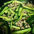 ぷぅ香's cooksnap of when they made 豚ひき肉ときゅうりの中華炒め.