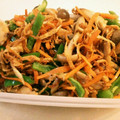 naooon's cooksnap of when they made 切干大根ときのこのさっぱりサラダ.