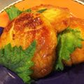 maijiro's cooksnap of when they made とろ〜りチーズの明太子いももち＊大葉まき.