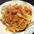 ☆★みささん★☆'s cooksnap of when they made 常備缶で簡単☆ツナとトマトのパスタ.