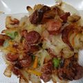 ｷｬﾊﾞﾘｴ女's cooksnap of when they made ＊フライパンで！新玉とそら豆のかき揚げ＊.
