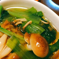 ★ちーた's cooksnap of when they made 汁まで楽しむ★小松菜としめじのお浸し★.