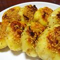 べにざけ's cooksnap of when they made 豚肉入りジャガイモのお焼き.