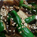蛇口から生ビール's cooksnap of when they made ピーマンと生椎茸のおかか炒め♬.