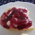 まねきねこにゃん's cooksnap of when they made ブルーべりー＆チーズトースト.