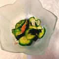 yesmama's cooksnap of when they made みょうがときゅうりの酢の物.