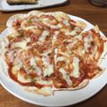 さっちゃん←元こ茄子's cooksnap of when they made 餃子の皮ピザ☆.