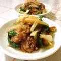 nasubeam's cooksnap of when they made 牛肉とピーマンの甘辛炒め.
