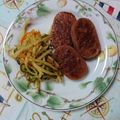 イチゴ、イチゴ。's cooksnap of when they made ハムステーキ＆もやし・パプリカの炒め物.
