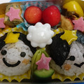 しもきゅう's cooksnap of when they made 七夕☆彦星&織姫さまのお弁当.