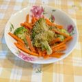 オレンジリング's cooksnap of when they made ブロッコリーと人参のごま和え♪.