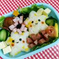 たにたーに's cooksnap of when they made キャラ弁♡おほしさま三兄弟.