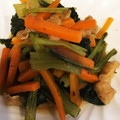 Nashiajior's cooksnap of when they made 茅乃舎だしで！小松菜と油揚げの煮浸し♪.