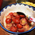 豆乳pudding's cooksnap of when they made プチトマトのゴマ和え.