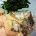 snowdayan's cooksnap of when they made ヘルシー★白身魚の白ワインクリームソース.