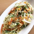 夕飯は６時です's cooksnap of when they made レモンでさっぱり♪ヘルシー塩焼きそば！.