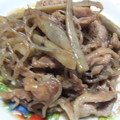 ゆかよし's cooksnap of when they made 美味い♪　豚ごぼうてりてり焼き.