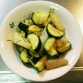 ゆりYO船長's cooksnap of when they made ローズマリーのズッキーニ×ポテト.