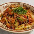 オレンジしょこら's cooksnap of when they made 低カロリー！キムチとささ身のパスタ.
