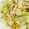 キャラメグ♪'s cooksnap of when they made レンジで簡単♪キャベツのおかかバター♪.