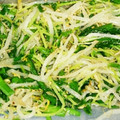 ○ちょび○'s cooksnap of when they made 激安！シャキ旨！もやしと豆苗のナムル.