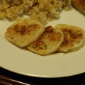 じんばろ's cooksnap of when they made ☆Wれんこんのもちもち焼き　照り焼き味☆.