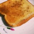 あさここなっつ's cooksnap of when they made ハニーしなもんトースト.