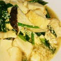 ありざる's cooksnap of when they made 超簡単！栄養満点★厚揚げとにらの卵とじ　.