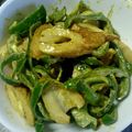 SKB34's cooksnap of when they made 節約レシピ竹輪とピーマンのカレーそてー.