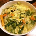 モケ缶's cooksnap of when they made キャベツと春雨のちゅるちゅるスープ.