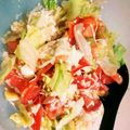 ぺたんこクマ's cooksnap of when they made 簡単！美味しい！トマトとアボカドのサラダ.