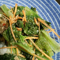 かぴーな's cooksnap of when they made しゃきしゃきレタスの胡麻和え☆.