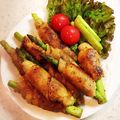 クック45N5CT☆'s cooksnap of when they made ちくわアスパラ巻き チーズインちくわ巻❀.