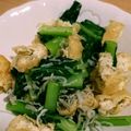ゆいったろ's cooksnap of when they made 簡単5分☆小松菜としらすのごま油炒め.