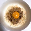 EMUkitchen's cooksnap of when they made 讃岐orそうめんの油そば風.