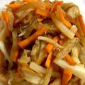 シュウ72's cooksnap of when they made ご飯が進む常備菜☆さつま揚げと大根の金平.