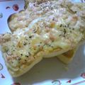 Catsみぃ's cooksnap of when they made スモークじゃないサーモンチーズトースト♪.