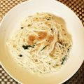 まやチャン's cooksnap of when they made ソーメンde明太子冷製パスタ.